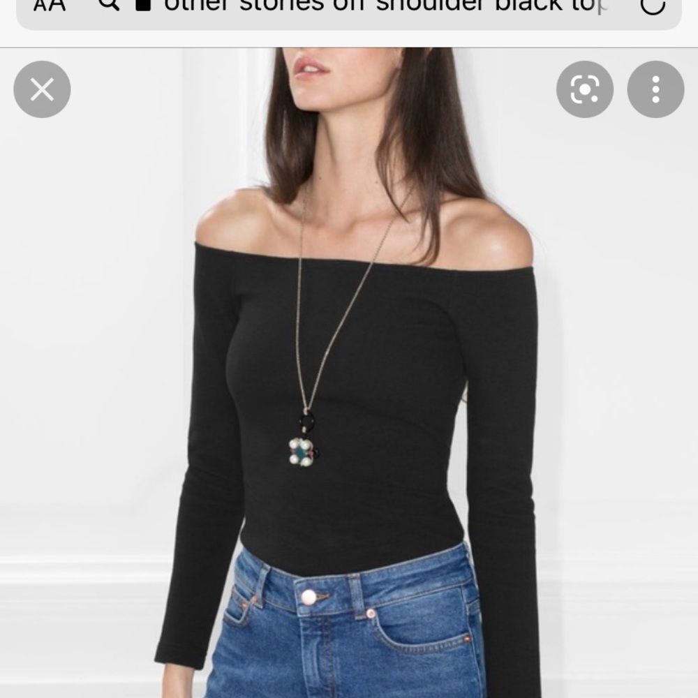 other stories off-shoulders top